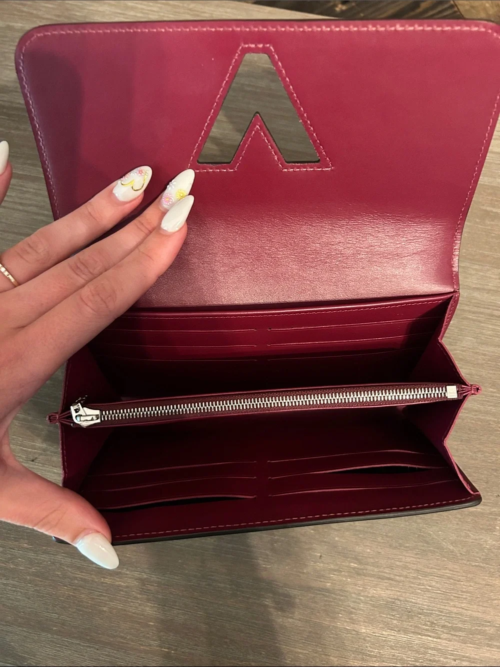 Louis Vuitton Vernis Patent Leather Twist Wallet